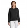 Sol's - Sweat-shirt femme col rond SULLY WOMEN - Noir