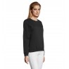 Sol's - Sweat-shirt femme col rond SULLY WOMEN - Noir