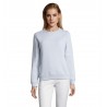 Sol's - Sweat-shirt femme col rond SULLY WOMEN - Bleu Crémeux