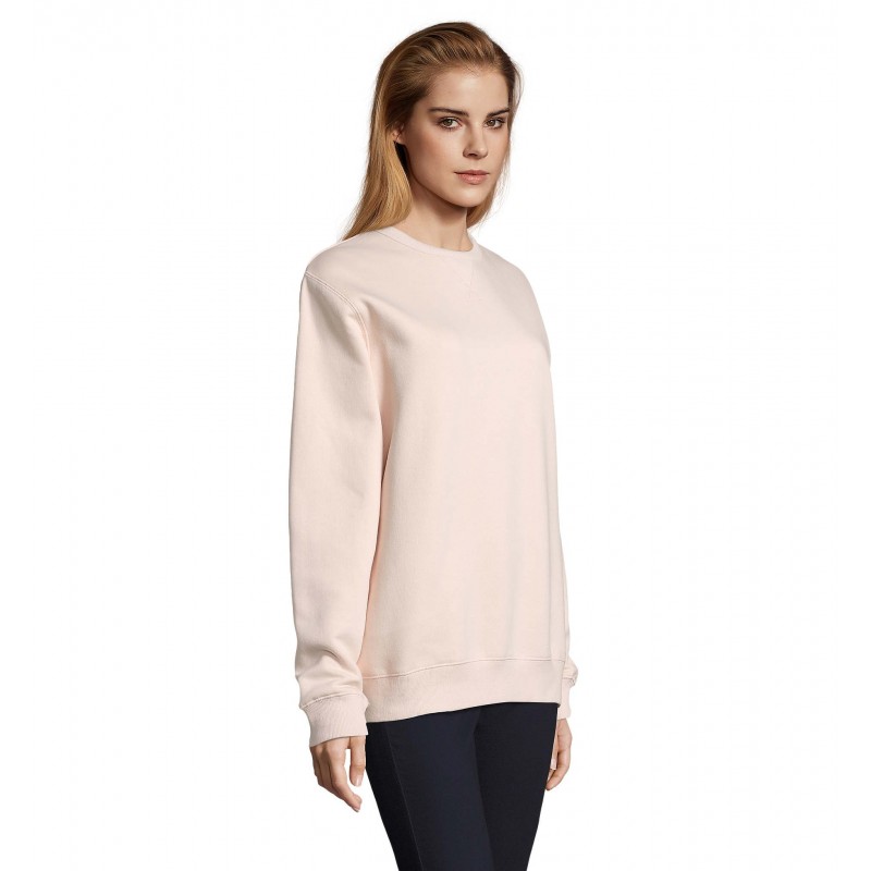 Sol's - Sweat-shirt femme col rond SULLY WOMEN - Rose Crémeux
