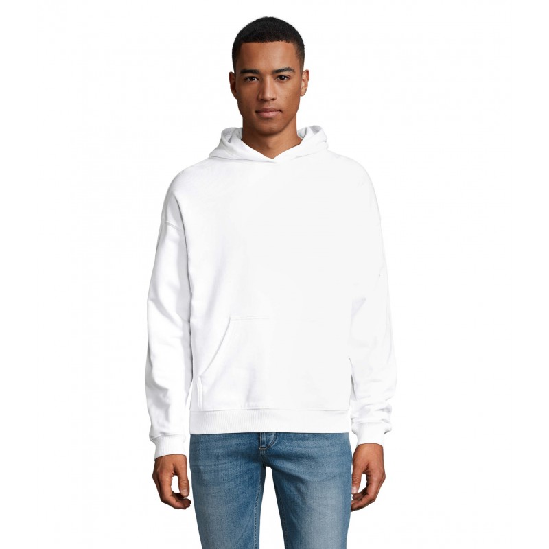 Sol's - Sweat-shirt unisexe à capuche CONNOR - Blanc