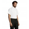 Sol's - Chemise homme en twill de coton manches courtes BROOKLYN - Blanc