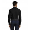 Sol's - Chemise homme stretch manches longues BLAKE MEN - Noir