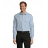 Sol's - Chemise homme stretch manches longues BLAKE MEN - Bleu Clair