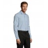 Sol's - Chemise homme stretch manches longues BLAKE MEN - Bleu Clair