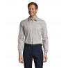 Sol's - Chemise homme stretch manches longues BLAKE MEN - Gris Perle
