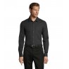 Sol's - Chemise homme stretch manches longues BLAKE MEN - Gris Titanium