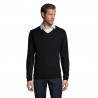 Sol's - Pull col v homme GALAXY MEN - Marine