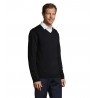 Sol's - Pull col v homme GALAXY MEN - Marine