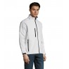 Sol's - Veste homme zippée softshell RELAX - Blanc