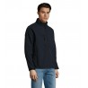 Sol's - Veste homme zippée softshell RELAX - Bleu Abysse