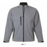 Sol's - Veste homme zippée softshell RELAX - Gris Chiné