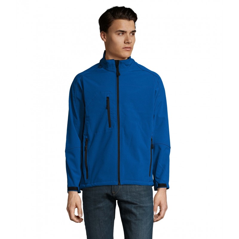 Sol's - Veste homme zippée softshell RELAX - Royal
