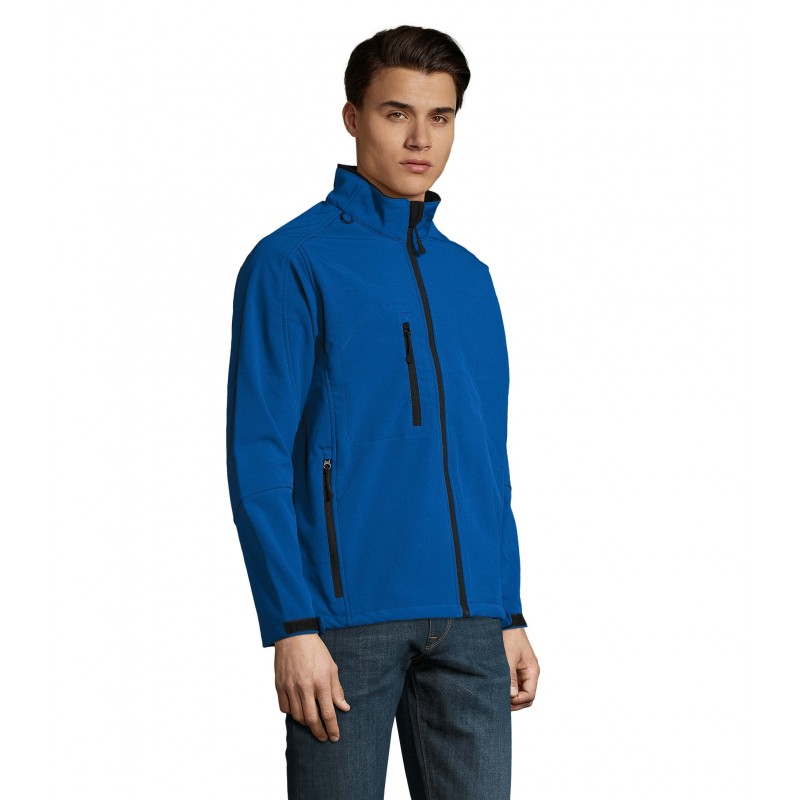 Sol's - Veste homme zippée softshell RELAX - Royal