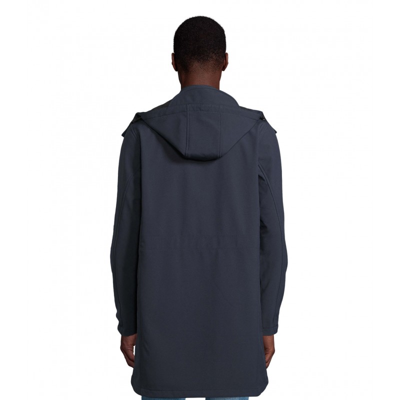 Neoblu - Manteau long softshell homme ACHILLE MEN - Nuit