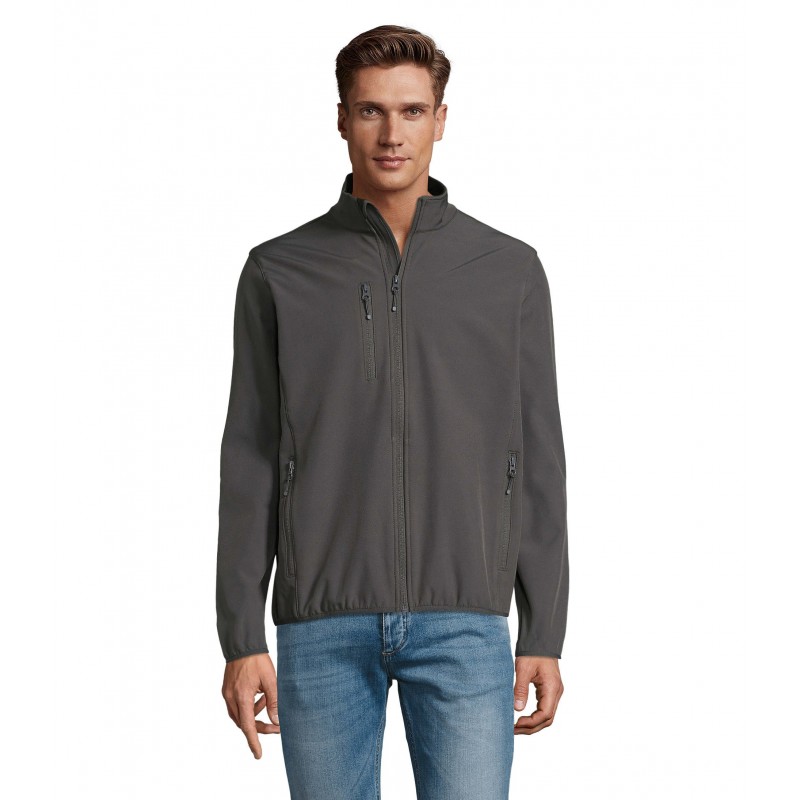 Sol's - Veste homme zippée softshell RADIAN MEN - Anthracite