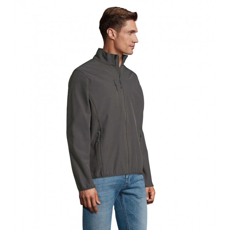 Sol's - Veste homme zippée softshell RADIAN MEN - Anthracite