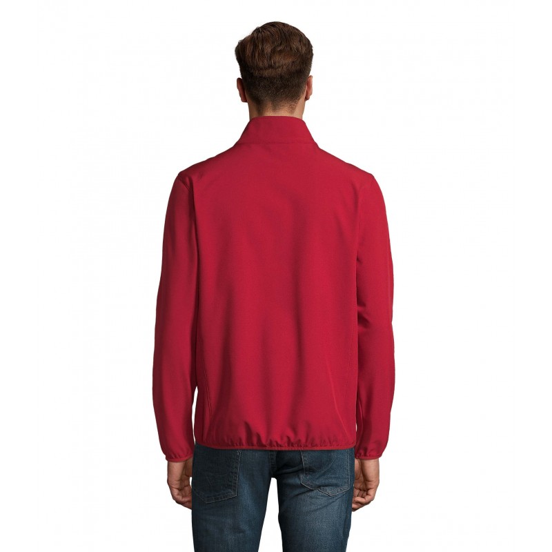 Sol's - Veste homme zippée softshell RADIAN MEN - Rouge Piment