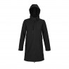 Neoblu - Manteau long softshell femme ACHILLE WOMEN - Noir Profond