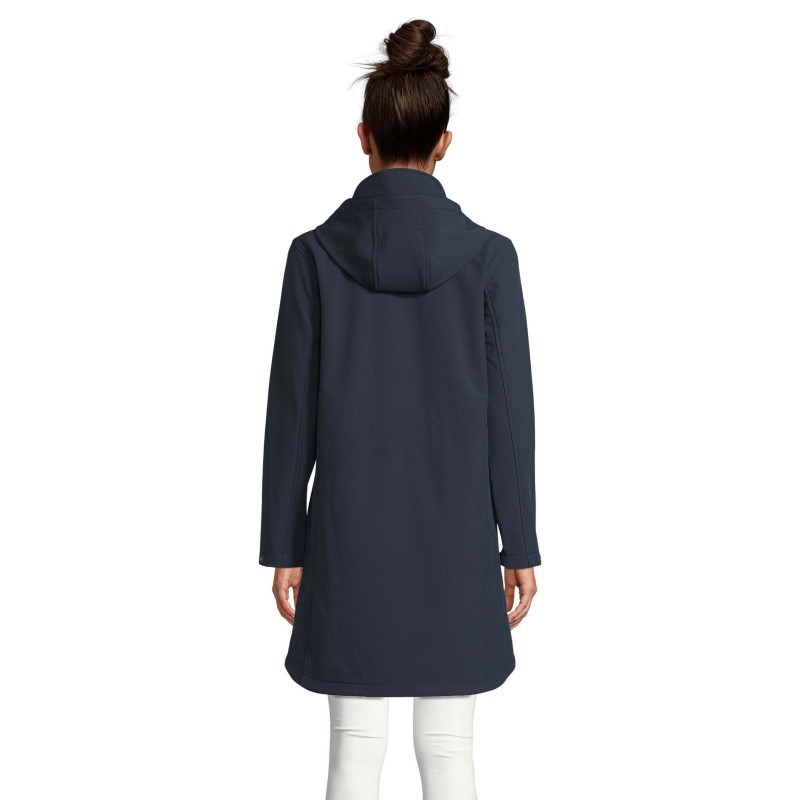 Neoblu - Manteau long softshell femme ACHILLE WOMEN - Nuit