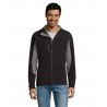 Sol's - Veste polaire bicolore zippée homme NORDIC - Noir