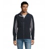 Sol's - Veste polaire bicolore zippée homme NORDIC - Marine