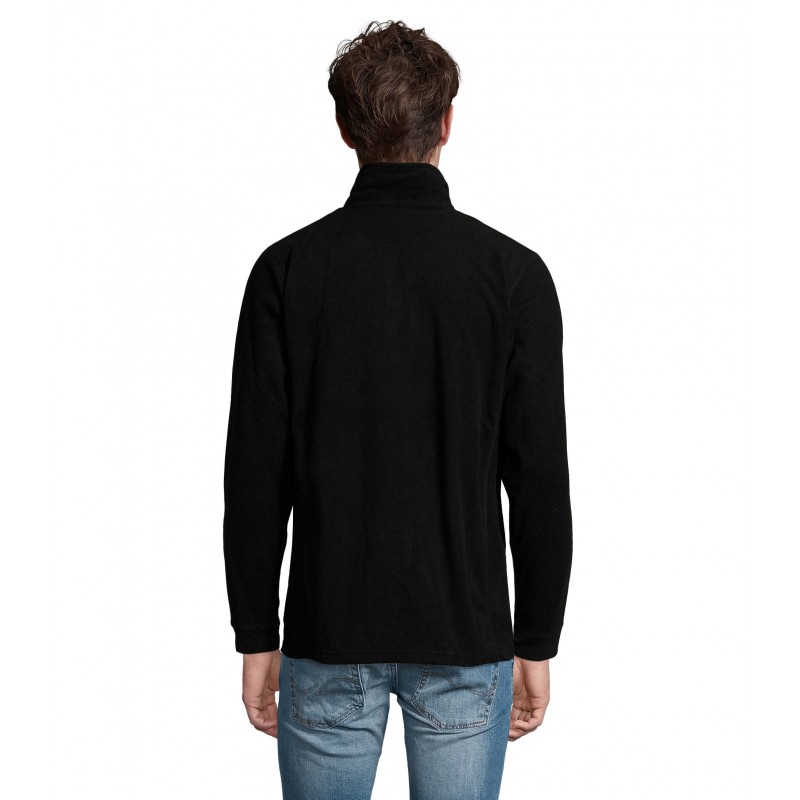 Sol's - Veste micropolaire zippée homme NOVA MEN - Noir