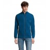 Sol's - Veste micropolaire zippée homme NOVA MEN - Bleu Ardoise / Gris