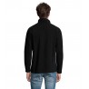Sol's - Veste micropolaire zippée homme NOVA MEN - Noir / Aqua