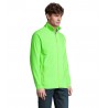 Sol's - Veste micropolaire zippée homme NOVA MEN - Vert Fluo