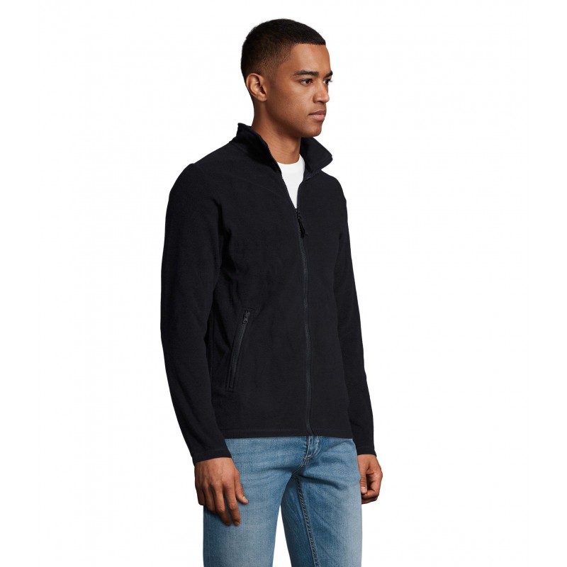 Sol's - Veste polaire homme zippée NORMAN MEN - Marine