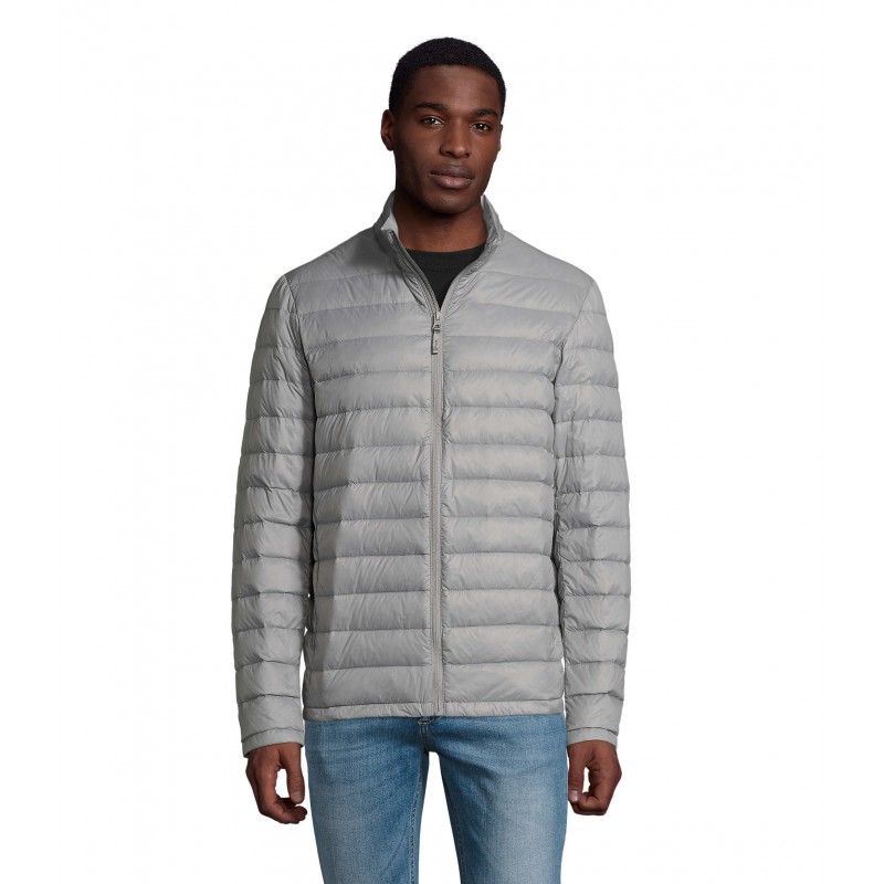 Sol's - Doudoune ultra light homme WILSON MEN - Gris Métal