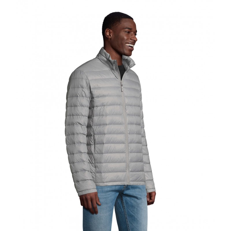 Sol's - Doudoune ultra light homme WILSON MEN - Gris Métal
