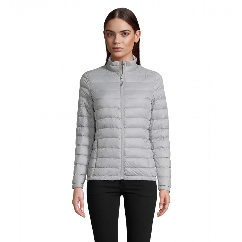 Sol's - Doudoune ultra light femme WILSON WOMEN - Gris Métal