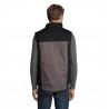 Sol's - Bodywarmer bicolore workwear homme MISSION PRO - Gris Foncé / Noir
