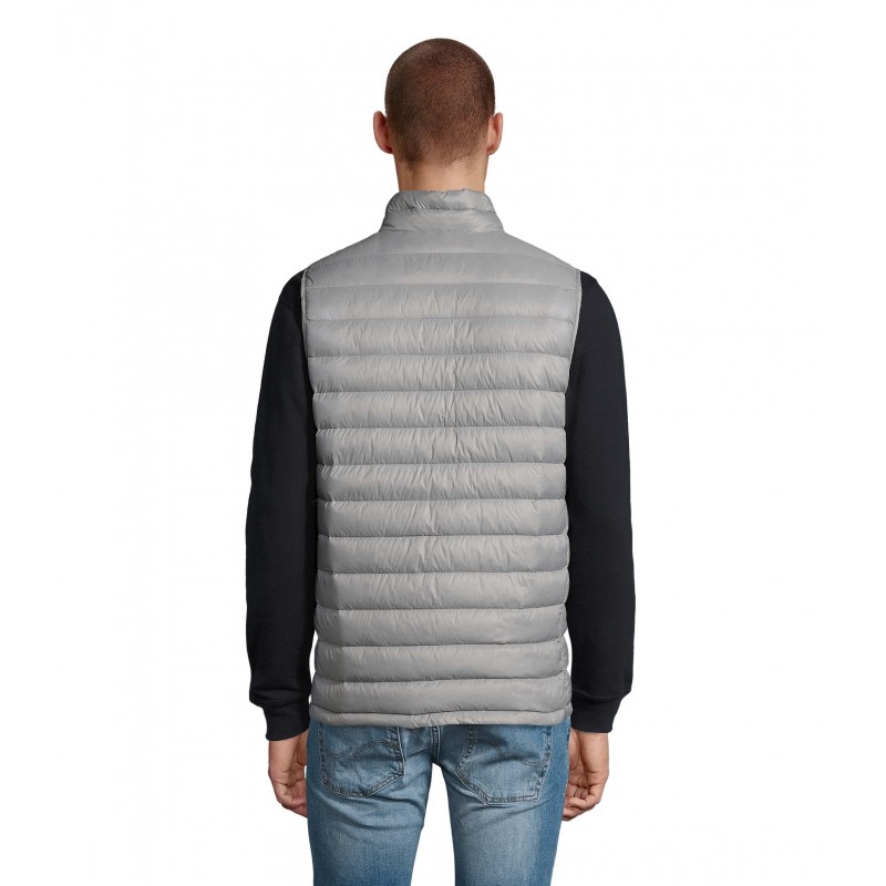 Sol's - Doudoune ultra light sans manches homme WILSON BW MEN - Gris Métal