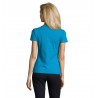 Sol's - Tee-shirt femme col rond IMPERIAL WOMEN - Aqua