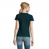 Sol's - Tee-shirt femme col rond IMPERIAL WOMEN - Bleu Pétrole