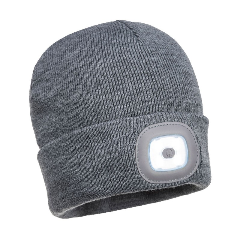 Portwest - Bonnet Beanie avec LED rechargeable - B029