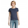 Sol's - Tee-shirt femme col rond IMPERIAL WOMEN - Denim