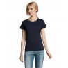 Sol's - Tee-shirt femme col rond IMPERIAL WOMEN - French Marine