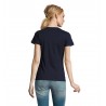 Sol's - Tee-shirt femme col rond IMPERIAL WOMEN - French Marine