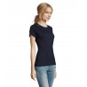 Sol's - Tee-shirt femme col rond IMPERIAL WOMEN - French Marine