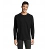 Sol's - Tee-shirt homme manches longues IMPERIAL LSL MEN - Noir Profond
