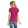 Sol's - Tee-shirt femme col rond IMPERIAL WOMEN - Fuchsia