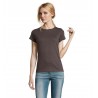 Sol's - Tee-shirt femme col rond IMPERIAL WOMEN - Gris Foncé