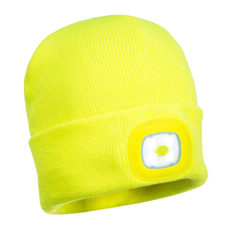 Portwest - Bonnet Beanie avec LED rechargeable - B029