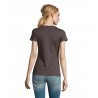 Sol's - Tee-shirt femme col rond IMPERIAL WOMEN - Gris Foncé