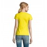 Sol's - Tee-shirt femme col rond IMPERIAL WOMEN - Jaune