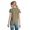 Sol's - Tee-shirt femme col rond IMPERIAL WOMEN - Kaki